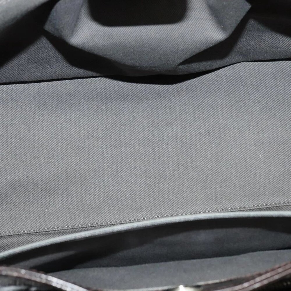 CHANEL Matelasse COCO Mark Hand Bag Patent leather Dark Brown - Picture 9 of 16